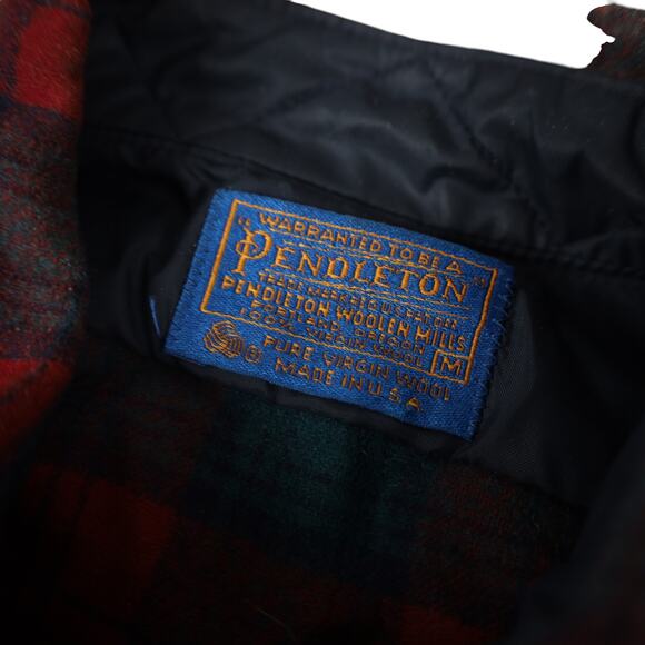 Vintage Pendleton %100 Wool Lindsay Tartan Plaid Flannel Shirt - Picture 7 of 10